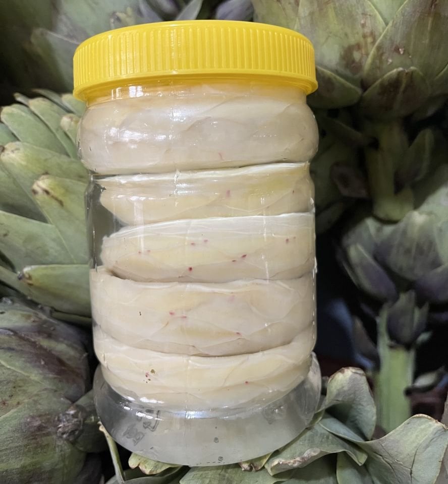 Taze Günlük Soyulmuş Çanak Enginar (5 Adet)