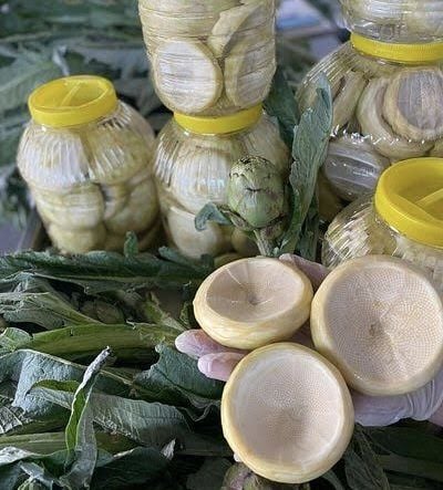 Taze Çanak Enginar ( 15 Adet Günlük Soyum )